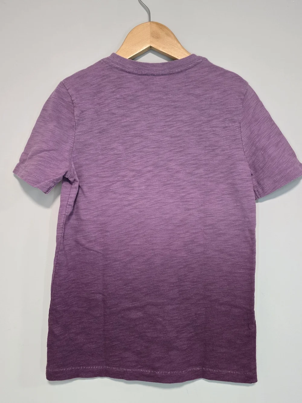 GAP Gradient Purple Short-Sleeve Pocket Heavy Cotton Back To School.